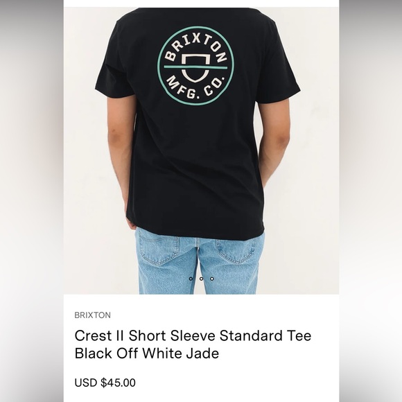 Brixton shirt size Large - Picture 4 of 4